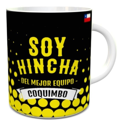 Tazón Fútbol Soy Hincha De Coquimbo Unido 3