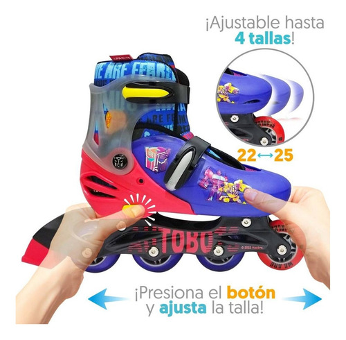 Patines Apache En LĂnea Transformer Tallas 22-25