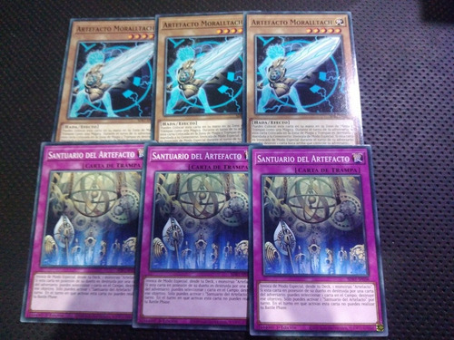 Set Yugioh Artifact Sanctum Y Moralltach En Español 