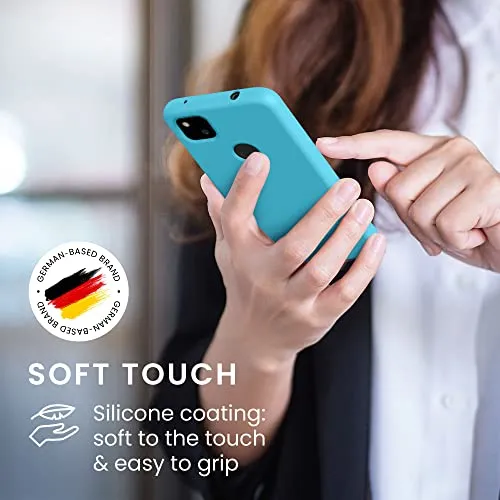 Funda Para Google Pixel 4a Ocean Azul Tpu Silicon-02