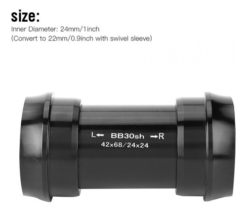 Pedalier Bb30 24mm Press Fit Rodamiento Sellado Bicicleta