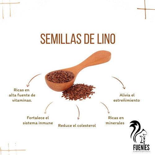 | Fuentess | Semillas De Lino Por 100 Grs.