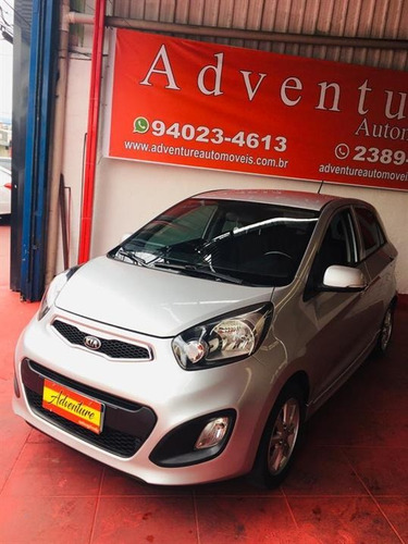 Kia Picanto Ex 1.0 Flex Ano:2013 Prata Aut Completo