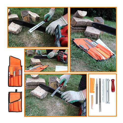 O Kit Universal De Afiação De Campo Para Motosserra,