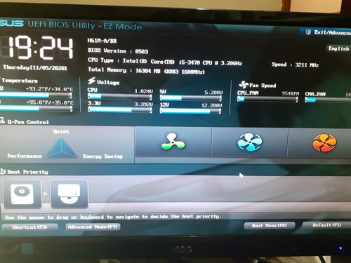 Pc Gamer I5 3470, 16gb Ram, 120gb Ssd + 160gb Hd