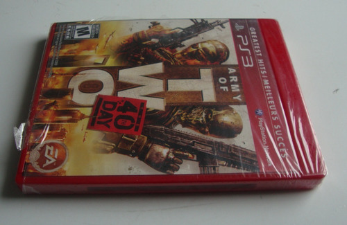 Army Of Two 40 Day Ps3 Original Lacrado