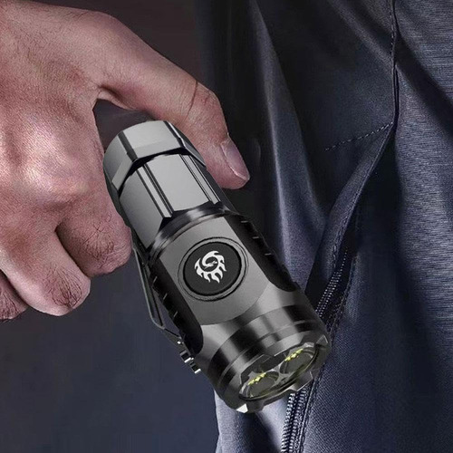 Monster Mini Flash Super Power Três Lanterna Alemã, 2 Peças