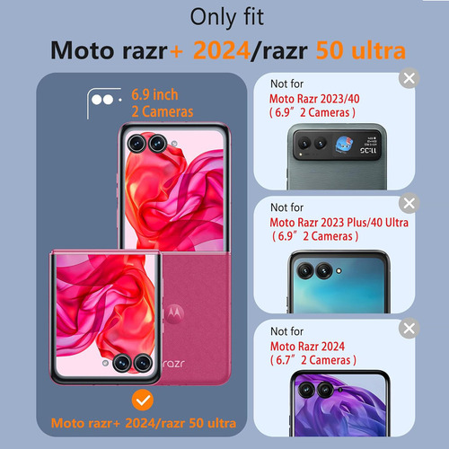 Capa À Prova De Choque Para Motorola Razr 50 Ultra