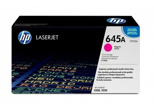 Remanufactura   Toner Hp 645a C9733a Laserjet 5500 Y 5550