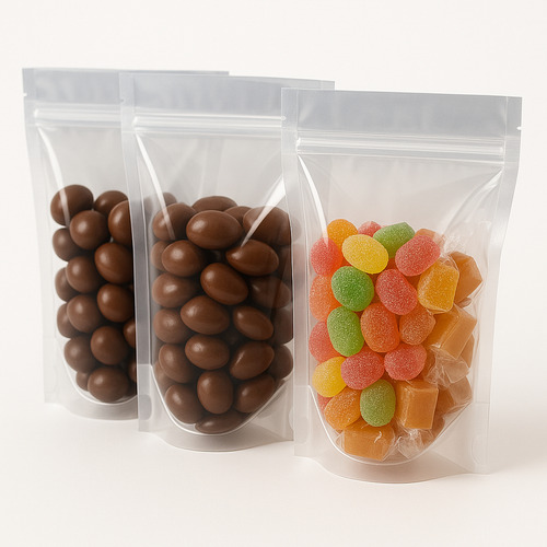 Bolsas Doy Pack Doypack Zipper 11x17 Cristal Premium X 50u Transparente