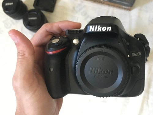 Nikon D5200 Seminova+lente 18-55mm+lente 50mm + Cartão32gb
