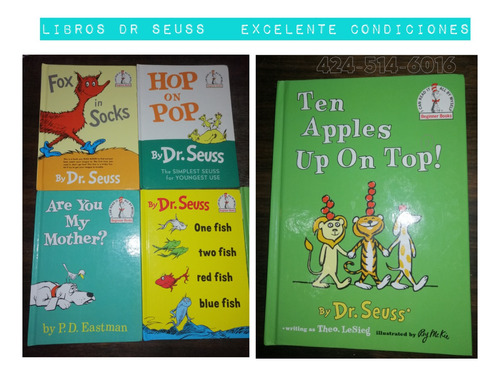 Libros Dr Seuss Excelentes Condiciones