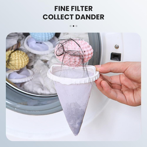 Bolsa De Filtro Pelo Para Lavadora 3 Uds , Bolsa De Filtro
