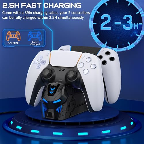 Estacin De Carga Ps5 - Cargador Rpido Dualsense Pack