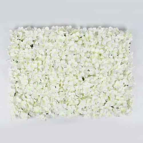 .. 4xsilk Hydrangea Flowers Panel De Pared Diy Fondo