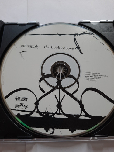 Air Supply - The Book Of Love - Cd
