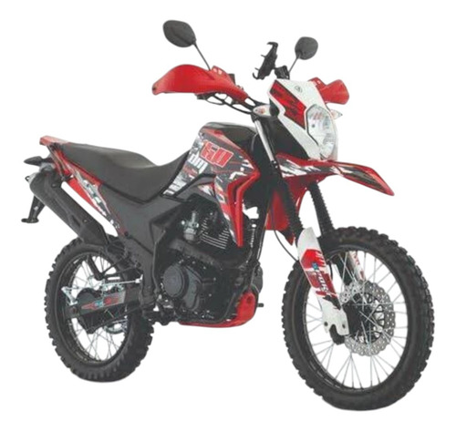 Suspension Barras Moto Cross Dm150 Sport Verde