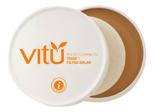 Polvo Compacto VitĂș Trigo Y Filtro Solar Vit
