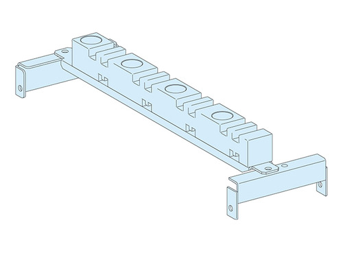 Soporte Inf. P/barra De Distribución Vert 1600a