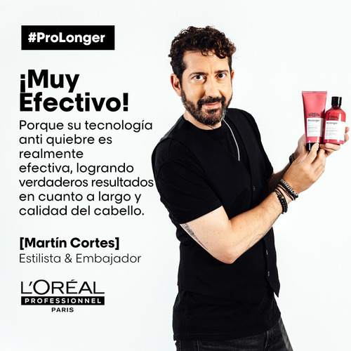 Shampoo Potenciador Largo Pro Longer 500 Ml L'oréal