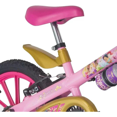 Bicicleta Infantil Princesas Aro 12 - Nathor