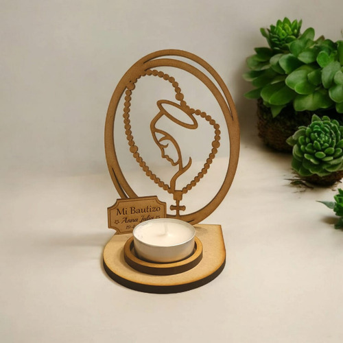 30 Recuerdos Bautizo/ Presentación Virgen Rosario Porta Vela