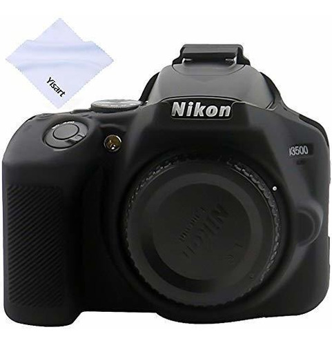 Nikon D3500 Carcasa Para Camara Diseño Silicion Goma