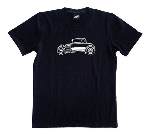 Remera Fierrera Ford 7xl 041 Hot Rod 31 Side