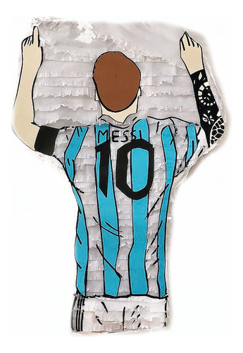 Piñata Messi De Espalda 