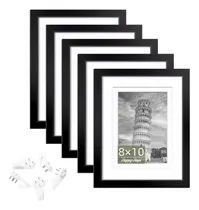 Comprar Juego De 5 Marcos De Fotos De 8 X 10, Marcos De Fotos Negros
