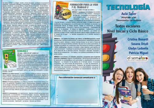 Colección De Textos De Tecnología De 2 Do A 9no ( 8 Libros)