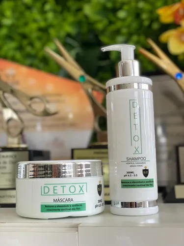 Kit Detox 300gr Lafiuza Professional (shampo E Mascara) | MercadoLivre