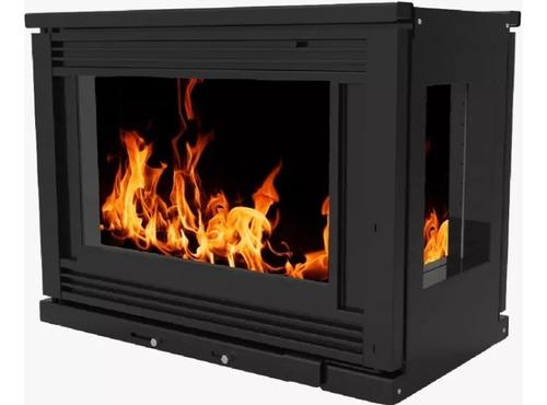 Salamandra Calefactor Tromen Ombu 1120 Cuatro Caras Calefacc salida de humo 10"