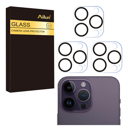 Protector Para Camara Para iPhone 14 Pro/14 Pro Max 3 Pzas