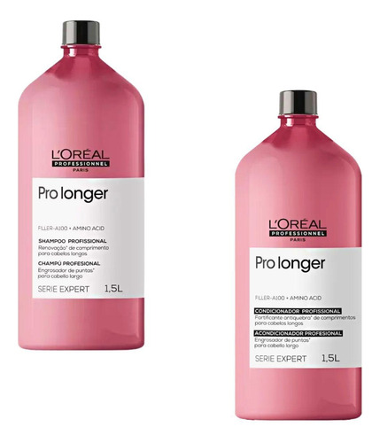 Kit Shampoo E Condicionador Profissional Loreal Pro Longer