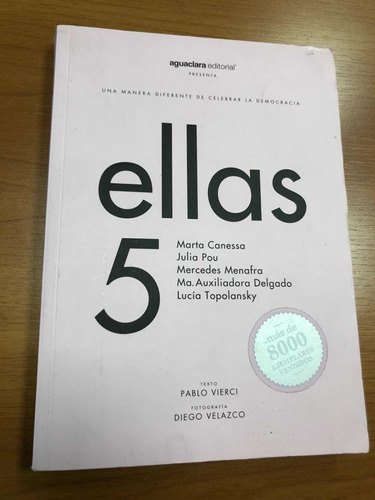 Libro Ellas 5 - Pablo Vierci - Excelente Estado - Oferta