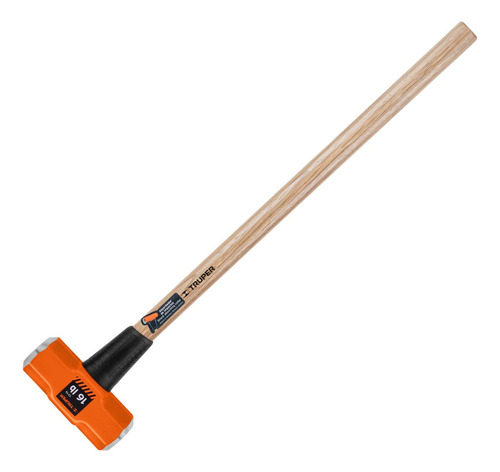 Comba 16 Lb Octagonal, Mango De Madera 36 , Truper