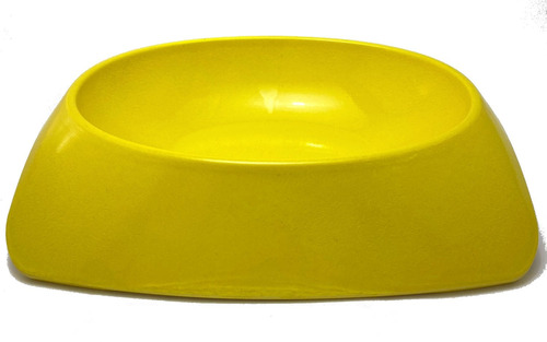 Plato Ecopet Ovalado Grande Amarillo