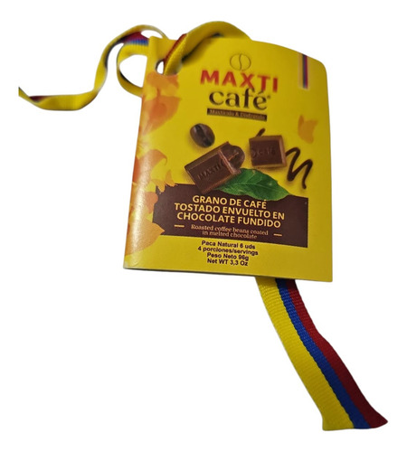 Maxticafe Chocolate Grano De Cafe Envuelto En Chocolate Col8