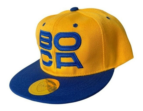 Gorra Visera Plana Boca Juniors (bj282a)- Licencia Oficial