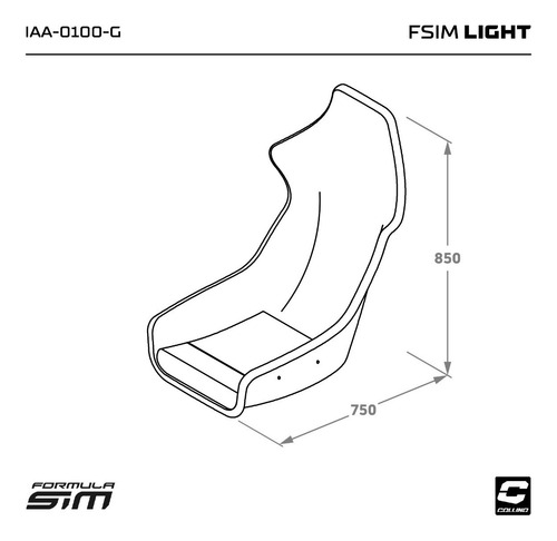 Imagen 4 de 10 de Simulador De Manejo Fsim Light Collino + Soporte 1 Tv Monito