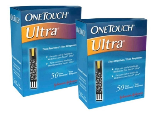 Tiras Reactivas Glucometro One Touch Ultra/ Ultra Mini X 100