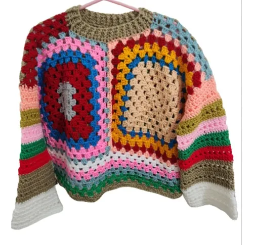 Sueter Tejido Al Crochet Para Hombre MercadoLibre