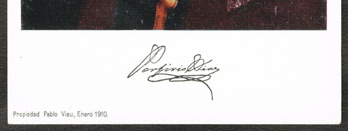 Imagen 4 de 5 de Tarjeta Postal De 1910 De Porfirio Díaz (original Nueva)