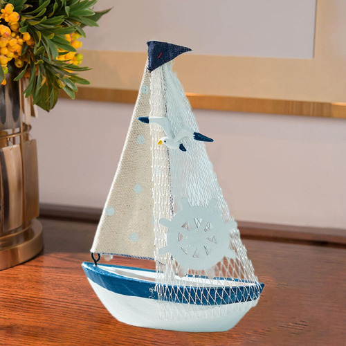 Miniatura De Barco De Vela, Mini Modelo De Barco De Vela,