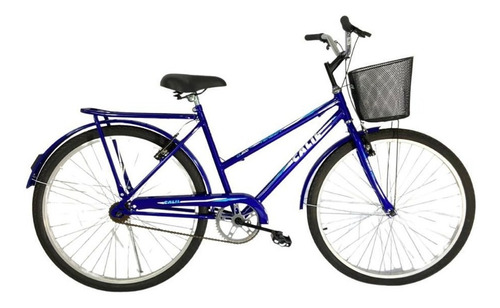 Bicicleta Passeio Calil Veneza Poti Aro 26 V-break - Azul Tamanho do quadro Único