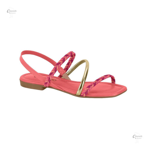 Sandalia Beira Rio 8431.207 Rasteirinha Conforto Moda Slide