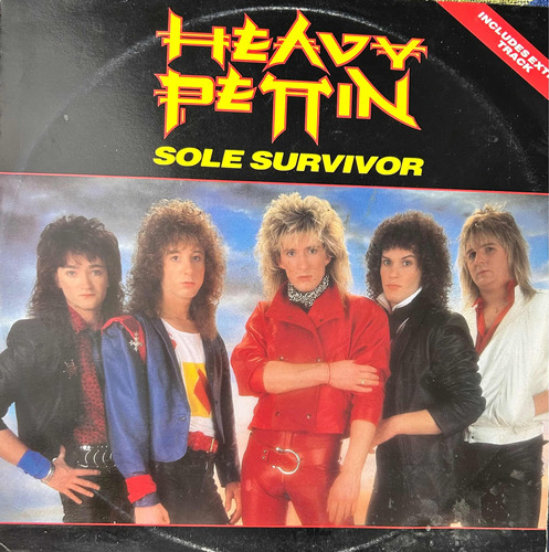 Disco Vinilo De Época Heavy Pettin Álbum Sole Survivor