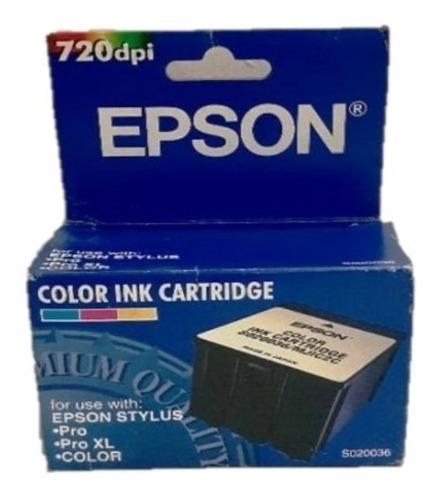Cartucho Impresora Epson S020036 Original Tinta Color Stylus