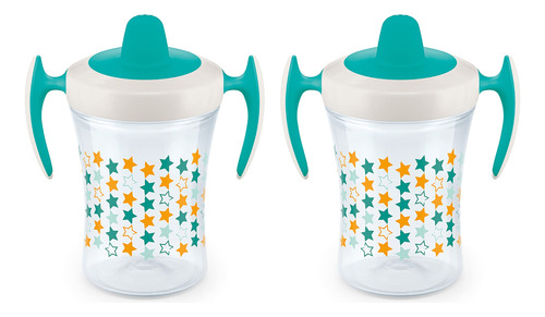 Nuk Evolution Soft Spout Learner Cup, 8 Oz, 2-pack,  